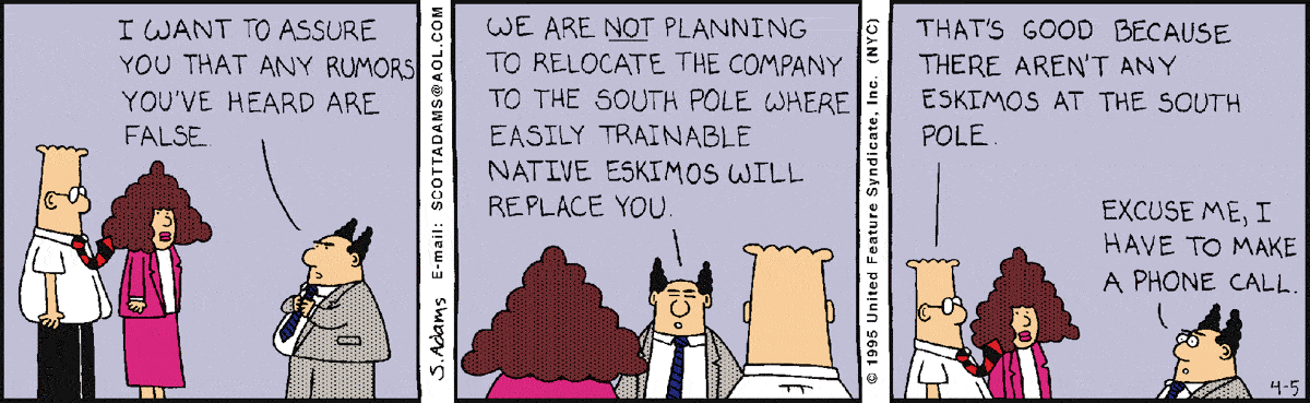 Dilbert Cartoon